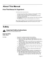 Preview for 3 page of Bosch DHL 755 B Use And Care Manual