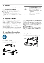 Preview for 10 page of Bosch DHL785BAU User Manual And Installation Instructions