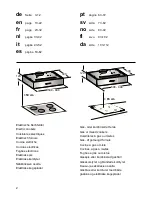 Preview for 2 page of Bosch DHU 625M Operating And Installation Instructions