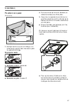 Preview for 37 page of Bosch DHU626ML Operating And Installation Instructions