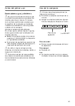 Preview for 65 page of Bosch DHU626ML Operating And Installation Instructions