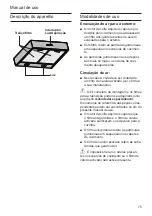 Preview for 75 page of Bosch DHU626ML Operating And Installation Instructions