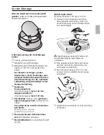 Preview for 11 page of Bosch DHU632PGB Installation Instructions Operating And Installation Instructions