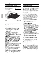 Preview for 16 page of Bosch DHU632PGB Installation Instructions Operating And Installation Instructions