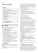 Preview for 2 page of Bosch DHU635HZA User Manual And Assembly Instructions