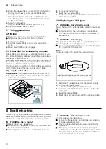 Preview for 8 page of Bosch DHU635HZA User Manual And Assembly Instructions