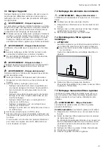 Preview for 21 page of Bosch DHU635HZA User Manual And Assembly Instructions