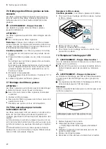 Preview for 22 page of Bosch DHU635HZA User Manual And Assembly Instructions