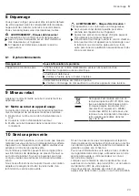 Preview for 23 page of Bosch DHU635HZA User Manual And Assembly Instructions