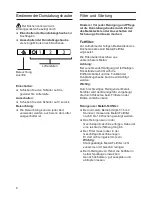 Preview for 6 page of Bosch DHU665E Operating And Installation Instructions