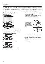 Предварительный просмотр 24 страницы Bosch DHU665EL Operating And Installation Instructions