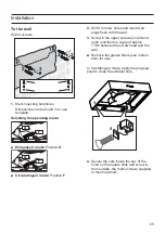 Предварительный просмотр 25 страницы Bosch DHU665EL Operating And Installation Instructions