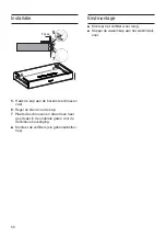 Предварительный просмотр 50 страницы Bosch DHU665EL Operating And Installation Instructions