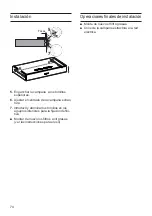 Предварительный просмотр 74 страницы Bosch DHU665EL Operating And Installation Instructions