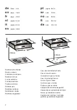 Preview for 2 page of Bosch DHU925MGB Operating And Installation Instructions