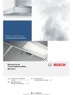 Предварительный просмотр 2 страницы Bosch DIB097A50 Instructions For Installation And Use Manual