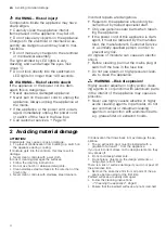 Preview for 4 page of Bosch DIB97JP50 User Manual And Installation Instructions