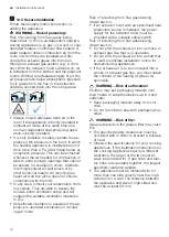 Preview for 12 page of Bosch DIB97JP50 User Manual And Installation Instructions