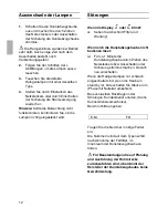 Preview for 12 page of Bosch DID09T950 Installation And Use Instructions Manual