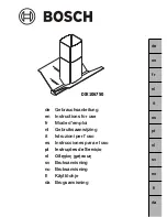 Bosch DIK106750 Instructions For Use Manual preview