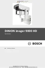 Предварительный просмотр 1 страницы Bosch DINION IP imager 9000 HD Installation Manual