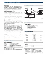 Предварительный просмотр 2 страницы Bosch Dinion XF LTC 0495/11 Specifications