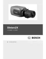 Preview for 1 page of Bosch Dinion2X NBN-498 Installation Manual