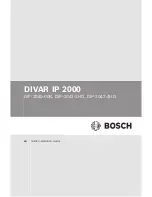 Bosch DIP-2040-00N Quick Installation Manual preview