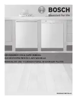 Preview for 1 page of Bosch DISHWASHER Use & Care Manual