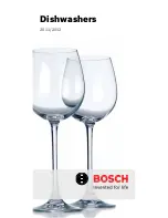 Предварительный просмотр 1 страницы Bosch Dishwashers Catalog Of Replacement Parts