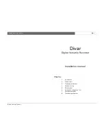 Preview for 3 page of Bosch Divar 2 Installation Manual