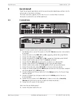 Предварительный просмотр 17 страницы Bosch Divar 700 Series Installation And Operation Manual