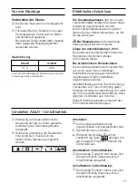 Preview for 13 page of Bosch DKE 115 Series Operating And Installation Instructions