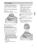 Preview for 21 page of Bosch DKE 645 Operating And Installation Instructions