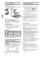 Preview for 22 page of Bosch DKE 645 Operating And Installation Instructions