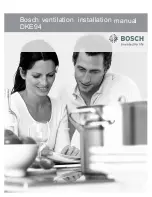 Предварительный просмотр 1 страницы Bosch DKE9405MUC Installation Instructions Manual