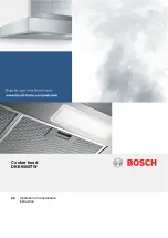 Preview for 1 page of Bosch DKE956STW Operation And Installation Instruction