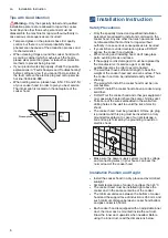 Preview for 6 page of Bosch DKE956STW Operation And Installation Instruction