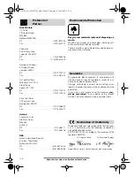 Предварительный просмотр 16 страницы Bosch DL 0 607 454 Series Operating Instructions Manual