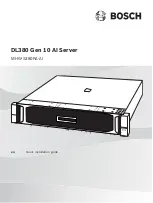 Bosch DL380 Gen 10 AI Quick Installation Manual preview