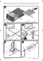 Предварительный просмотр 4 страницы Bosch DLE 40 Professional Original Instructions Manual