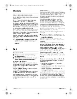 Preview for 175 page of Bosch DLE 50 Professional Operating Instructions Manual