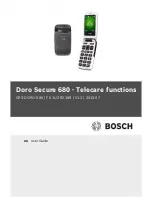 Bosch Doro Secure 680 User Manual предпросмотр