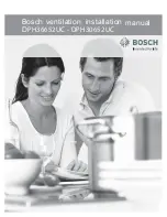 Preview for 1 page of Bosch DPH30652UC Installation Manual