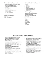 Preview for 5 page of Bosch DPH30652UC Installation Manual