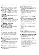 Preview for 17 page of Bosch DRH18LT65 User Manual And Installation Instructions