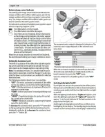 Предварительный просмотр 12 страницы Bosch Drive System Owner'S Manual