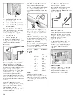 Preview for 10 page of Bosch Dryer Installation And Operating Instructions Manual