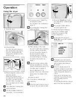 Preview for 20 page of Bosch Dryer Installation And Operating Instructions Manual