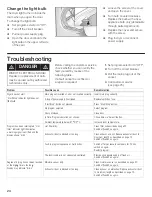 Preview for 26 page of Bosch Dryer Installation And Operating Instructions Manual